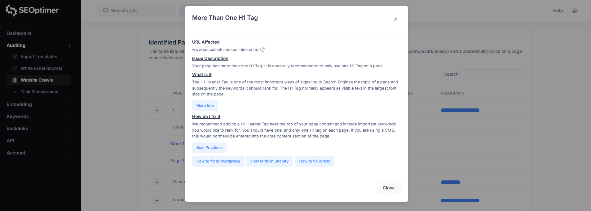 Problema de más de un tag H1